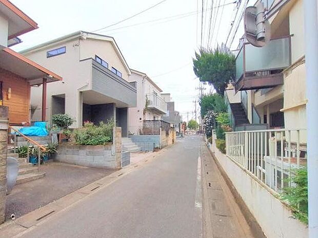 前面道路含む販売現地