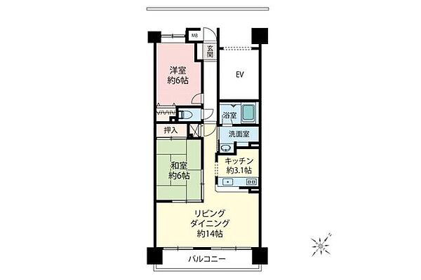 間取り：311002364410