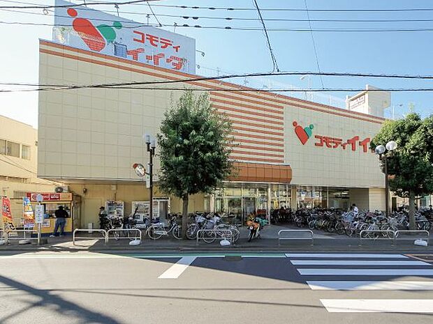 コモディイイダ新河岸店 徒歩10分。 730m