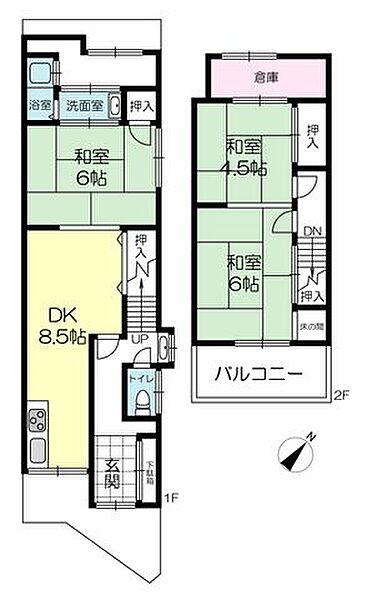 間取図（古家）