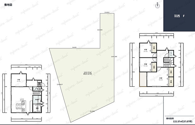 丁寧な打ち合わせにてヒアリングを行い、お客様のお好きな間取をプランニングいたします。