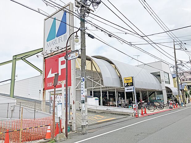 マルフジ東中神店まで（800m）