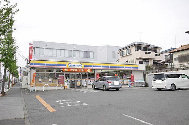 ミニストップ羽村市役所前店まで（398m）