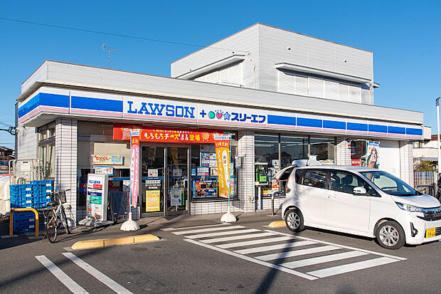 ローソンスリーエフ秋川野辺店まで（562m）