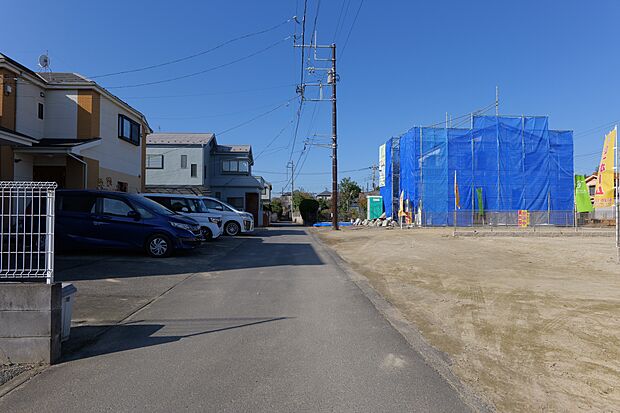 敷地面積49坪超で広々! お好みの間取や、充実の設備仕様を選べる建物自由設計。