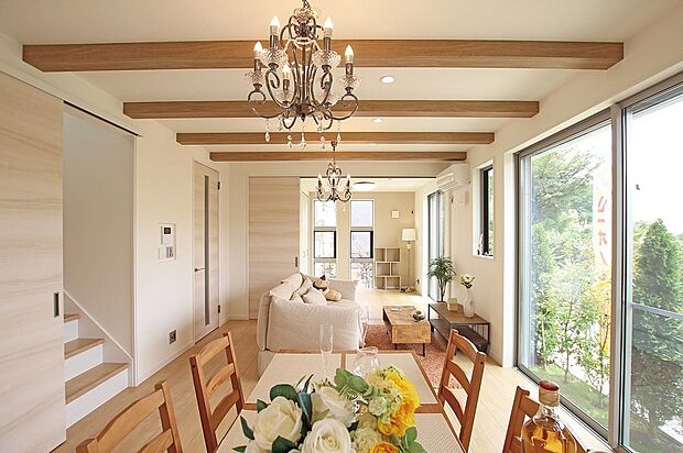 (リビングイメージ)ご家族の憩いの場所である大切なリビング。※