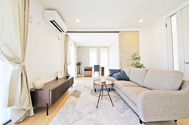 (リビングイメージ)ご家族の憩いの場所である大切なリビング。※