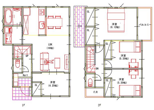 【C号棟】寧な打ち合わせにてヒアリングを行い、お客様のお好きな間取をプランニングいたします。