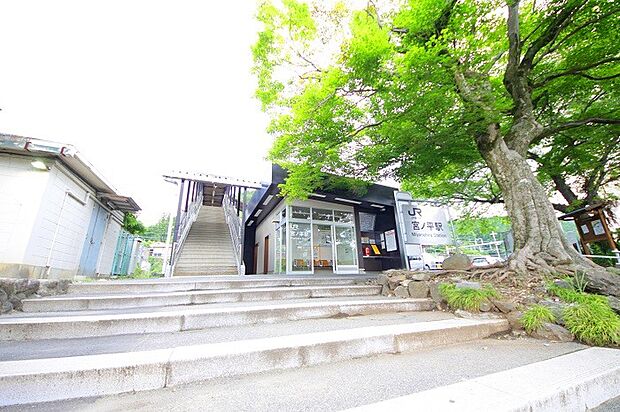 宮ノ平駅まで(1200m)