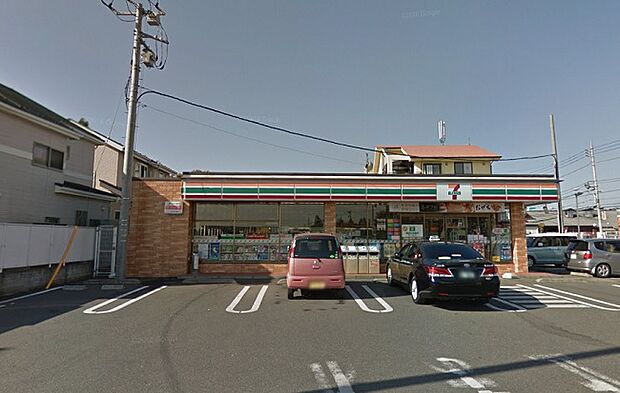セブンイレブンあきる野市役所前店 徒歩3分・急な買い物や深夜のお出かけも安心です。
