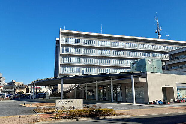 青梅市役所まで(1040m)