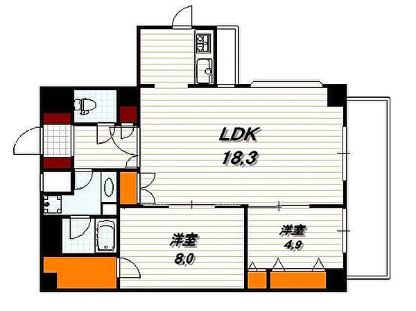 同じ建物の物件間取り写真 - ID:226057802855