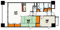 メゾン油小路 7階2LDKの間取り