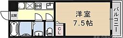 Mpi’s京都西院（エムピーアイエス京都西院） 2階1Kの間取り