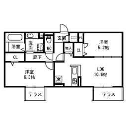ミルソレアード 1階