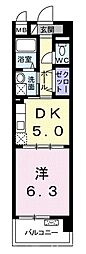 間取図画像 1DK