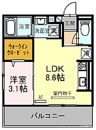 Cozy Cote上鳥羽（コージーコート上鳥羽） 3階