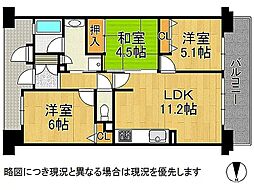 エスリード宇治広野 6階