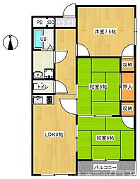 オークハイツ 1階