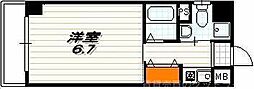 プレジール西院 2階