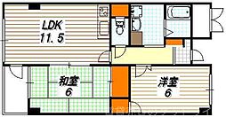 シルベーヌ北山 4階