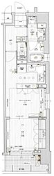 LEGAL京都二条城北 1LDKの間取図画像