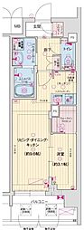 ソルテラス京都西院悠洛 1LDKの間取図画像
