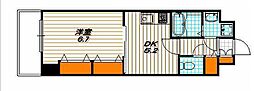 アーバネックス室町 1DKの間取図画像