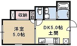 トランスアパートメント 2階