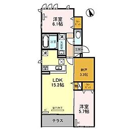 ベルフィールド西京極 1階