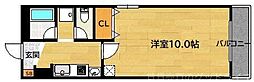EM,SCOURT 1Kの間取図画像