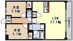 ピュアコート六地蔵 5階