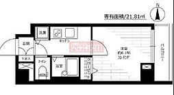 PLEASTYLE川崎 3階1Kの間取り