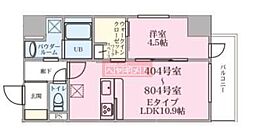 ILPRIMOKISOYA 1LDKの間取図画像