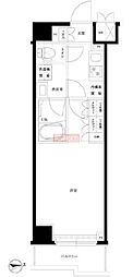 ルーブル横濱矢向 1Kの間取図画像