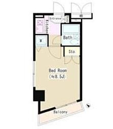 野田屋ビル 1Kの間取図画像