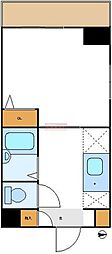 エムズ大井南 1Kの間取図画像