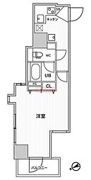 GRACIAPLACE川崎駅前 1Kの間取図画像