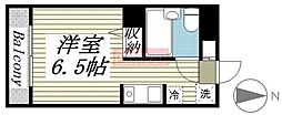 アイディ平和島 ワンルームの間取図画像