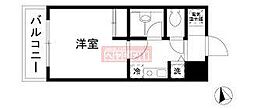 UrbanLink蒲田 1Kの間取図画像
