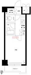 ルーブル西蒲田 1Kの間取図画像