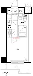 ルーブル川崎都町壱番館 1Kの間取図画像