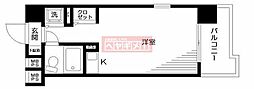 日神パレス平和島 ワンルームの間取図画像