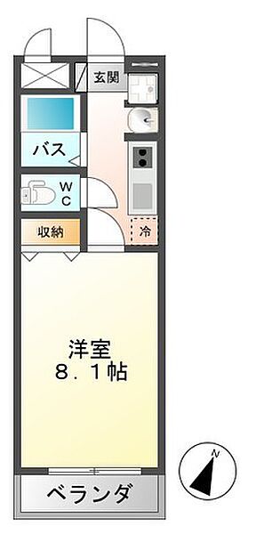 同じ建物の物件間取り写真 - ID:209005640573