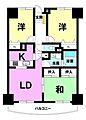 ケントパレス徳島南5階800万円