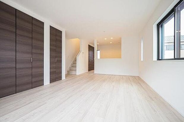 ■ＬＤＫ／ご家族団らんの空間が広がるLDKは約18.8帖の広々空間