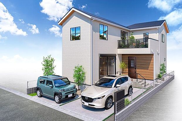 自然豊かで利便性も兼ね備えた飯能双柳エリアに建売分譲が登場!(外観完成予想図)