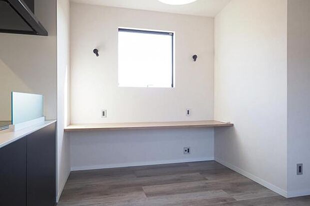 リビング造作カウンター