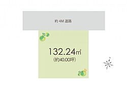 川越市的場北2丁目　土地