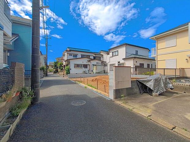 前面道路含む販売現地